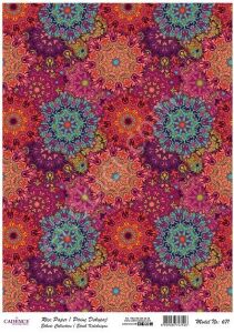 Cadence Pirinç Dekopaj Kağıdı Model - 671