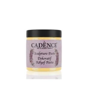 Cadence Sculpture Rölyef Pasta 1338 Açık Sarı 250ml