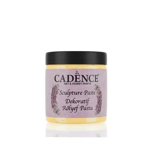 Cadence Sculpture Rölyef Pasta 1338 Açık Sarı 250ml