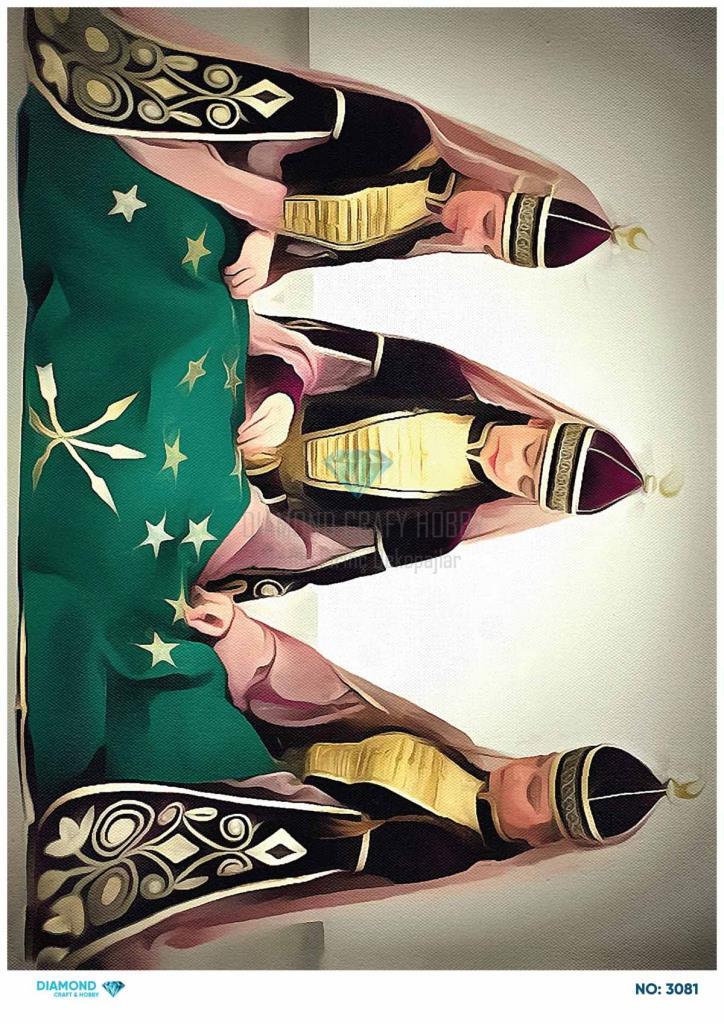 Diamond Pirinç Dekopaj Kağıdı - 3081