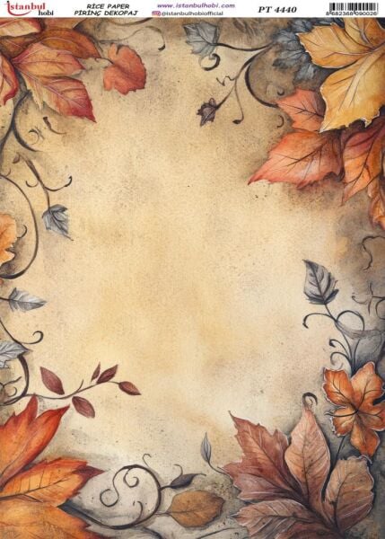Pirinç Dekopaj Kağıdı 30x42cm PT-4440
