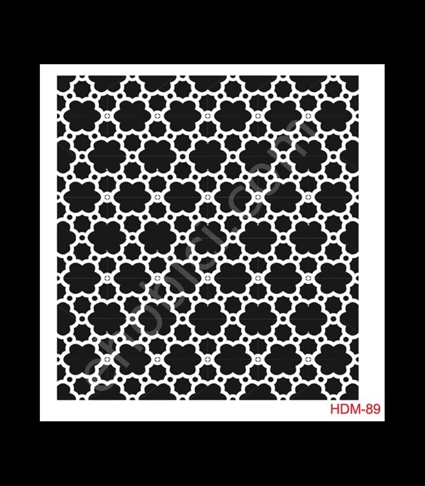 HDM89 Cadence Home Dekor Stencil 25x25