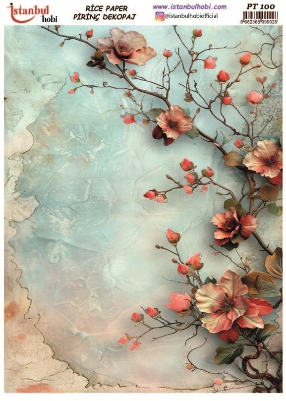 Pirinç Dekopaj Kağıdı 30x42cm PT-100