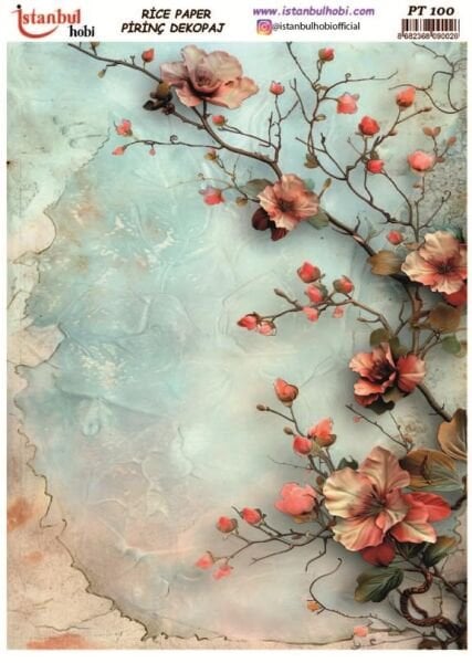 Pirinç Dekopaj Kağıdı 30x42cm PT-100