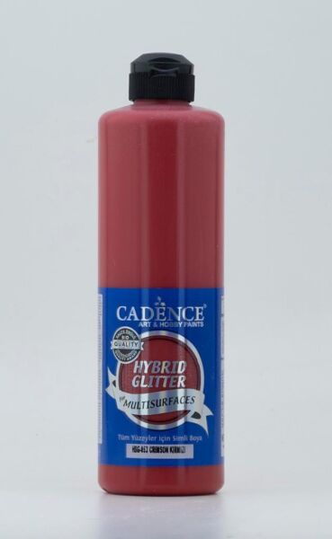 Cadence Gümüş Simli Hibrit Multisurface 500ML Crimson Kırmızı HSG-053