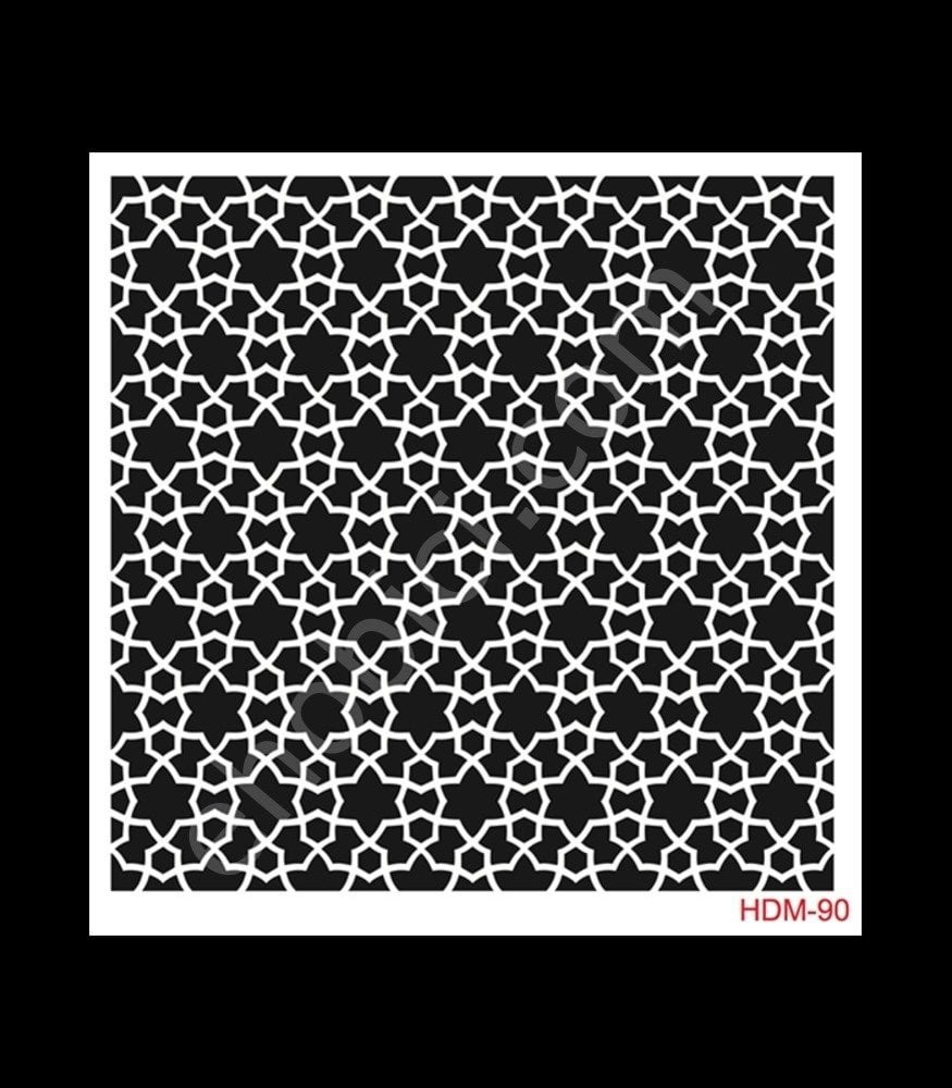 HDM90 Cadence Home Dekor Stencil 25x25