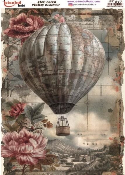 Pirinç Dekopaj Kağıdı 30x42cm PT-547