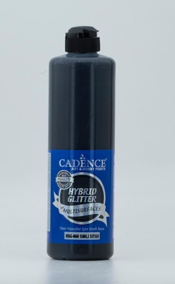 Cadence Gümüş Simli Hibrit Multisurface 500ML Siyah HSG-060