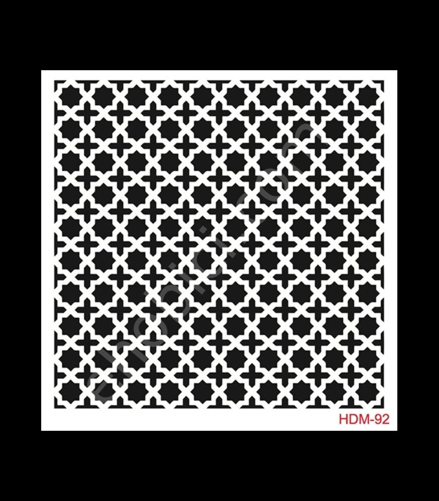 HDM92 Cadence Home Dekor Stencil 25x25