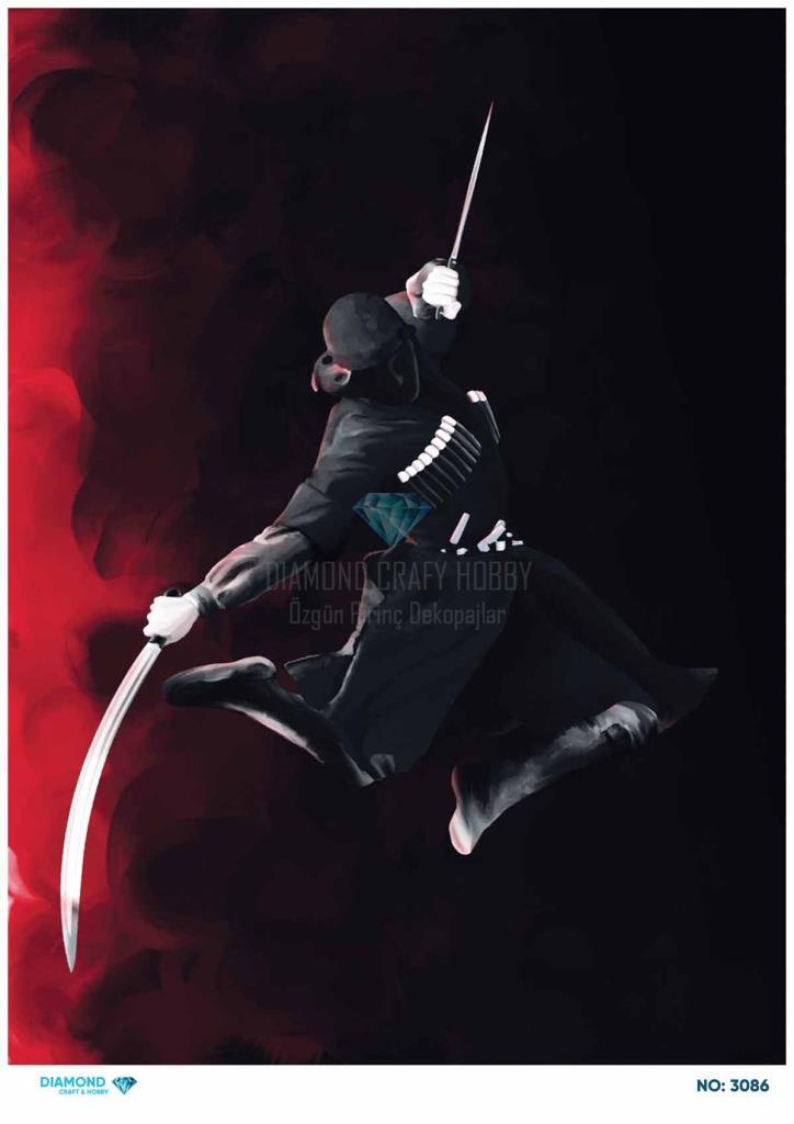 Diamond Pirinç Dekopaj Kağıdı - 3086