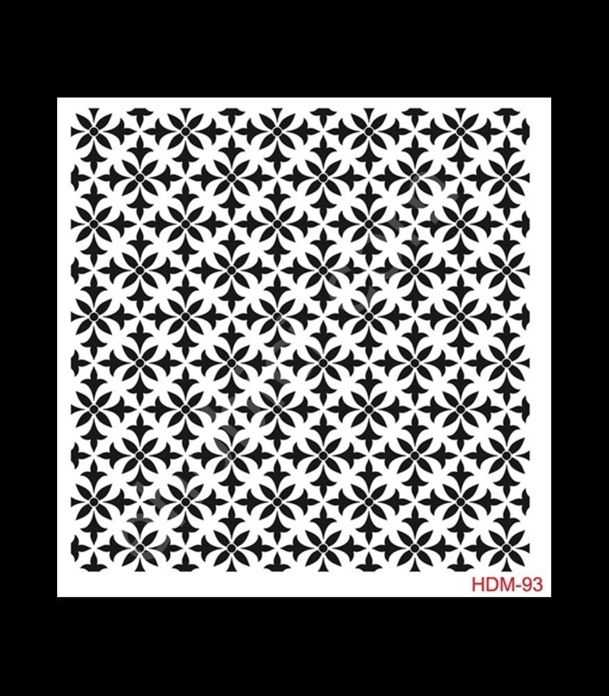HDM93 Cadence Home Dekor Stencil 25x25
