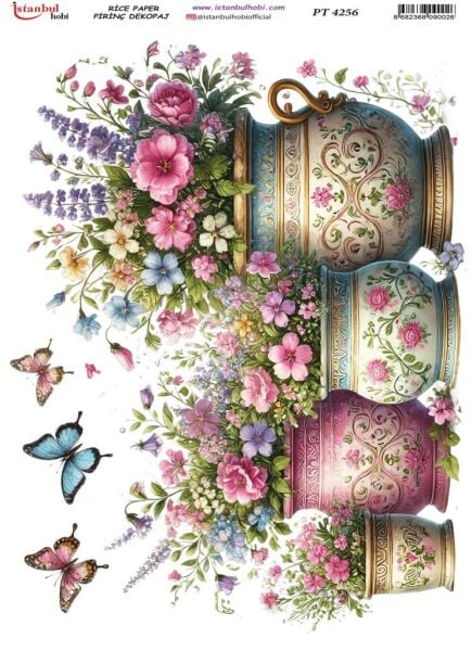 Pirinç Dekopaj Kağıdı 30x42cm PT-4256