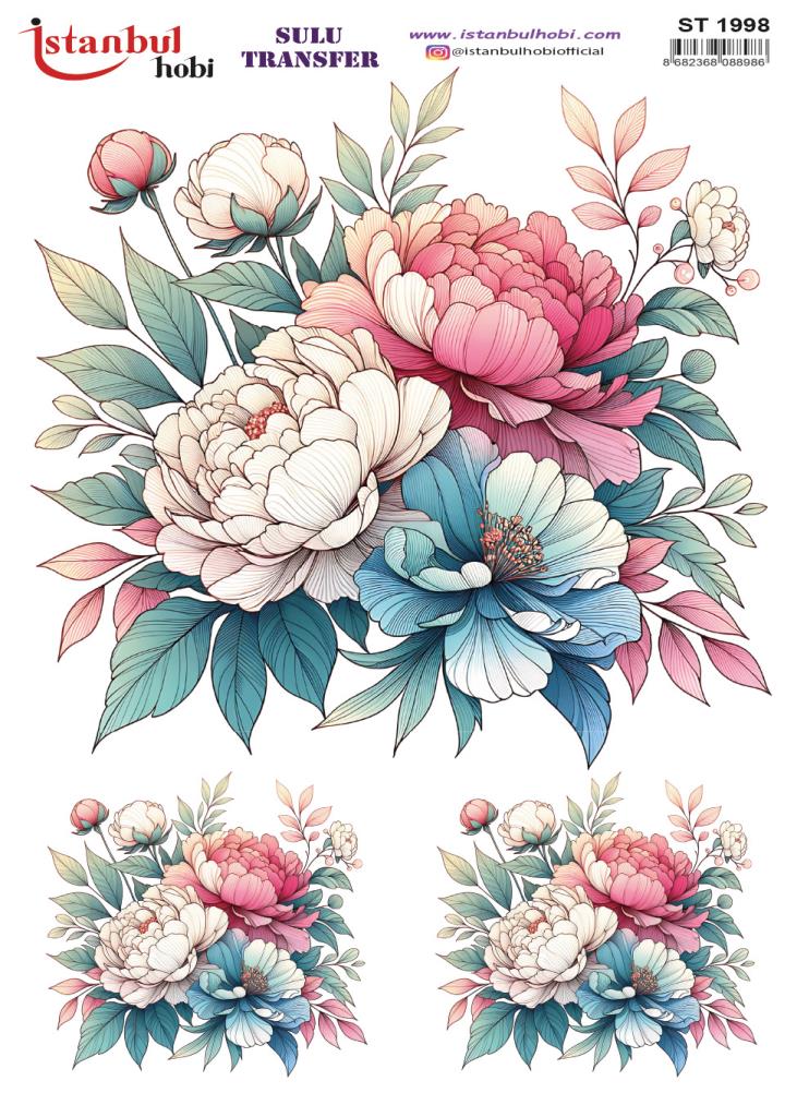 Sulu Transfer Kağıdı 25x35cm ST-1998