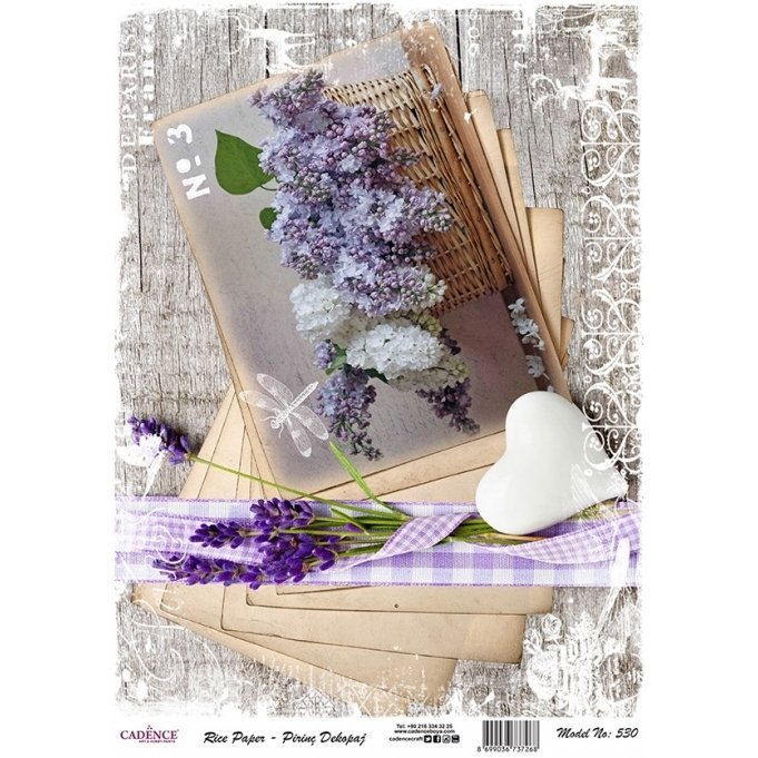 Cadence Pirinç Dekopaj Kağıdı Model - 530