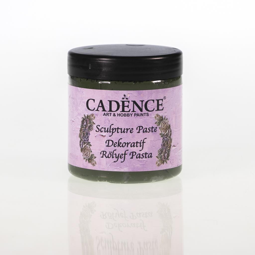 Cadence Sculpture Rölyef Pasta 1376 Yonca Yeşili 250ml
