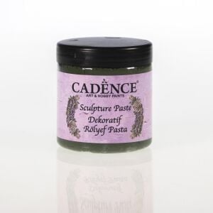 Cadence Sculpture Rölyef Pasta 1376 Yonca Yeşili 250ml