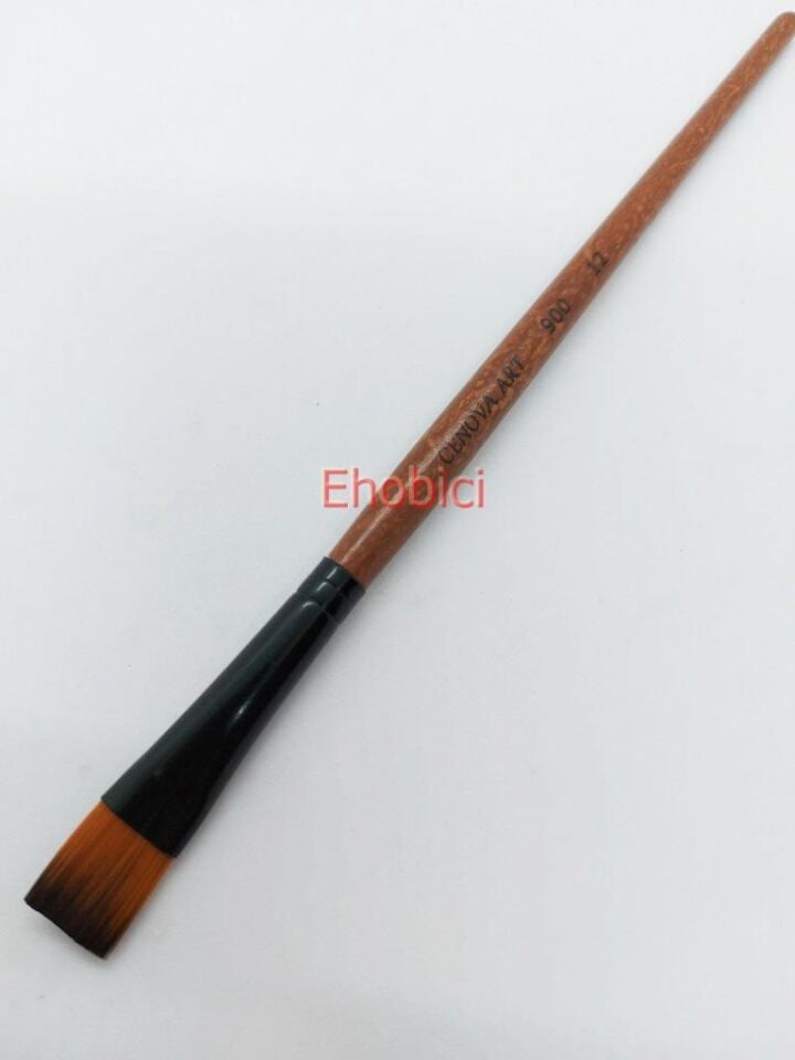Cenova Art 900 Düz/Stroke Fırça No:12