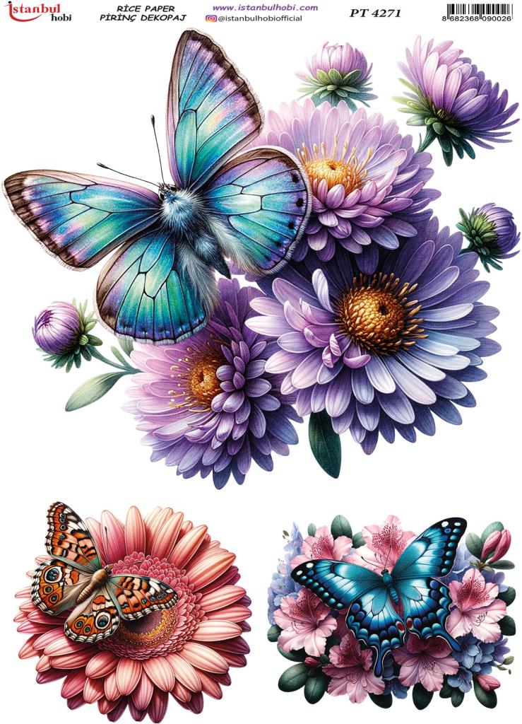 Pirinç Dekopaj Kağıdı 30x42cm PT-4271