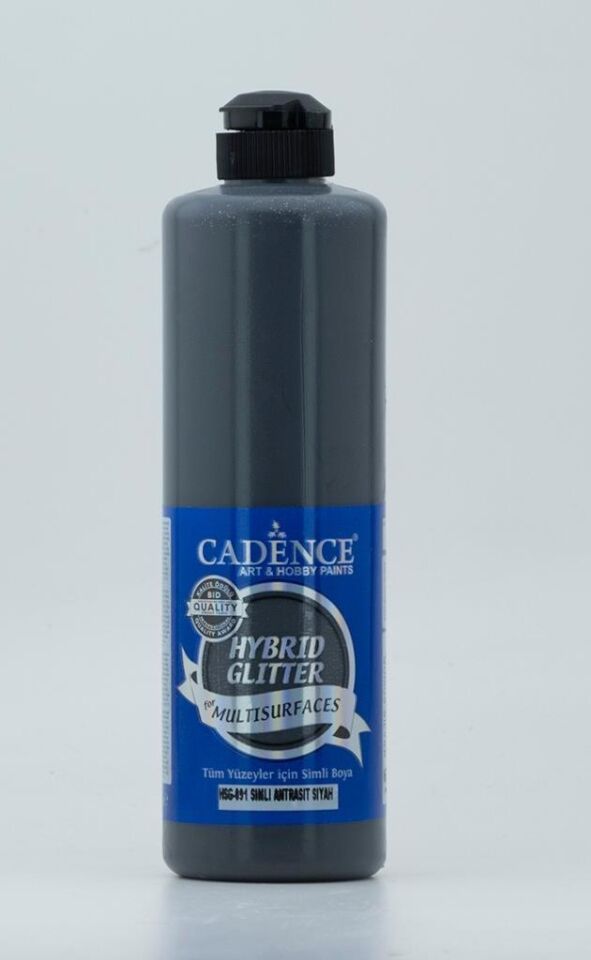 Cadence Gümüş Simli Hibrit Multisurface 500ML Antrasit Siyah HSG-091