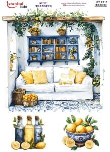 Sulu Transfer Kağıdı 25x35cm ST-2213