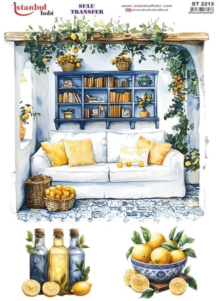 Sulu Transfer Kağıdı 25x35cm ST-2213