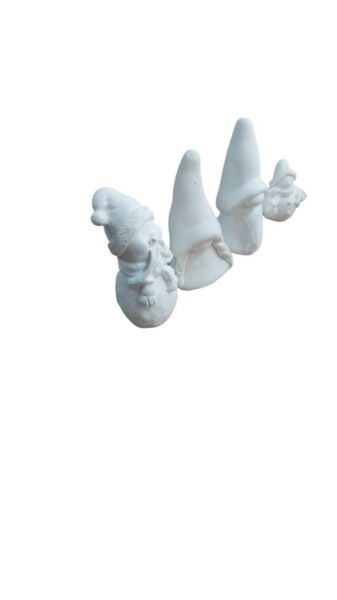 Ehobici Taş Boyama Seti Cüce ve Kardan Adam 6 Renk Akrilik Boya 5ml + Fırça