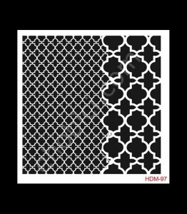 HDM97 Cadence Home Dekor Stencil 25x25