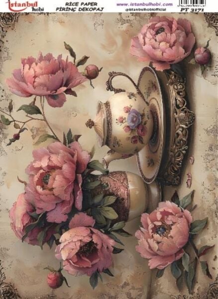 Pirinç Dekopaj Kağıdı 30x42cm PT-3171
