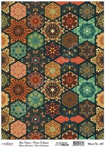 Cadence Pirinç Dekopaj Kağıdı Model - 680