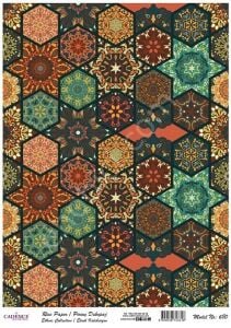 Cadence Pirinç Dekopaj Kağıdı Model - 680