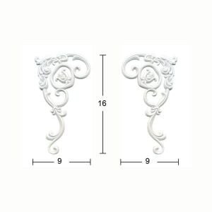 Bükülebilir Esnek Aplik 16x9cm EA-60