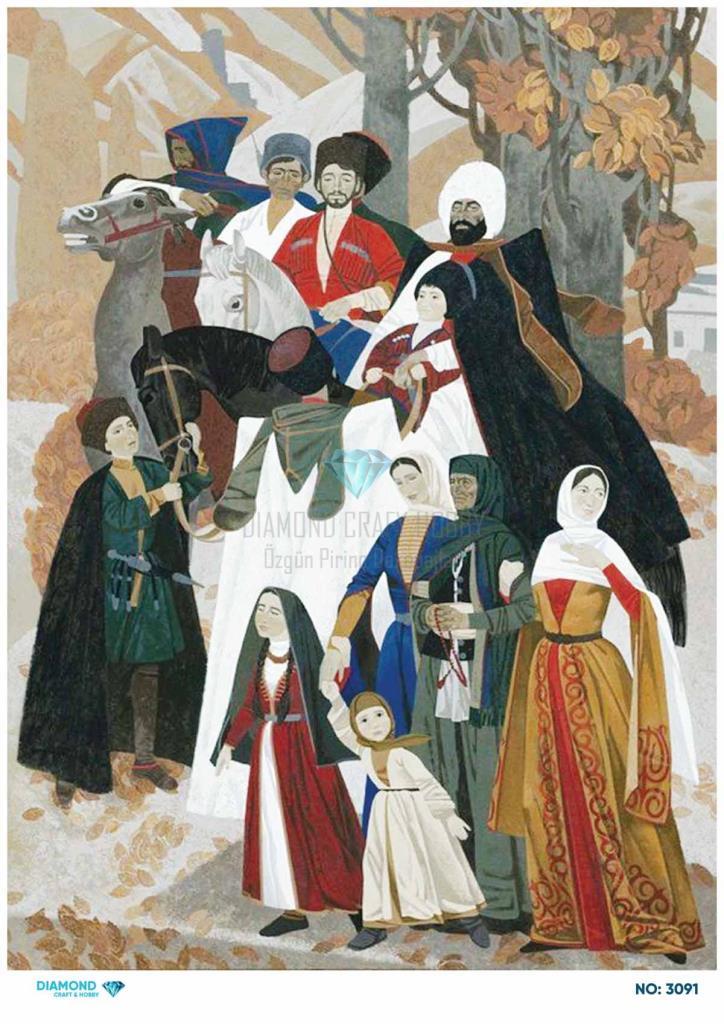 Diamond Pirinç Dekopaj Kağıdı - 3091