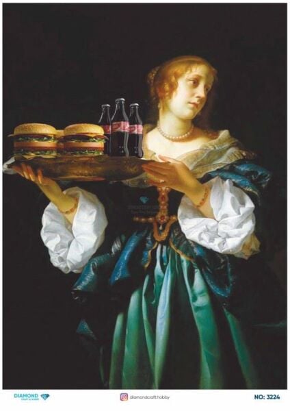 Diamond Pirinç Dekopaj Kağıdı - 3224