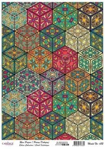 Cadence Pirinç Dekopaj Kağıdı Model - 682