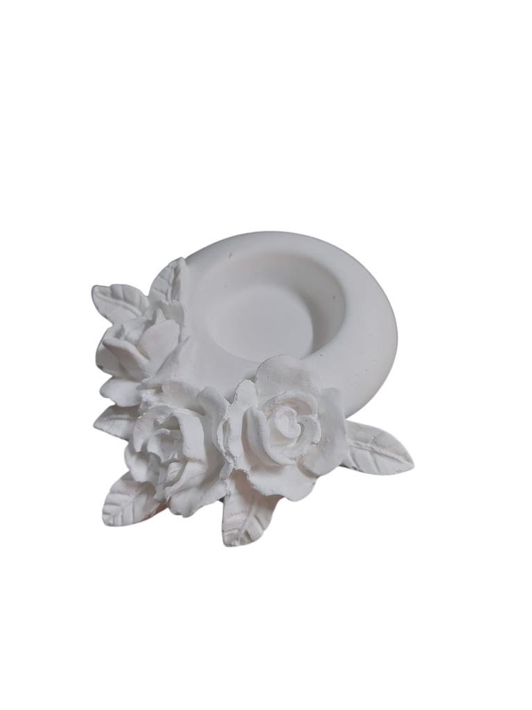 Güllü Mumluk 12x11,5cm