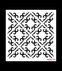 HDM101 Cadence Home Dekor Stencil 25x25