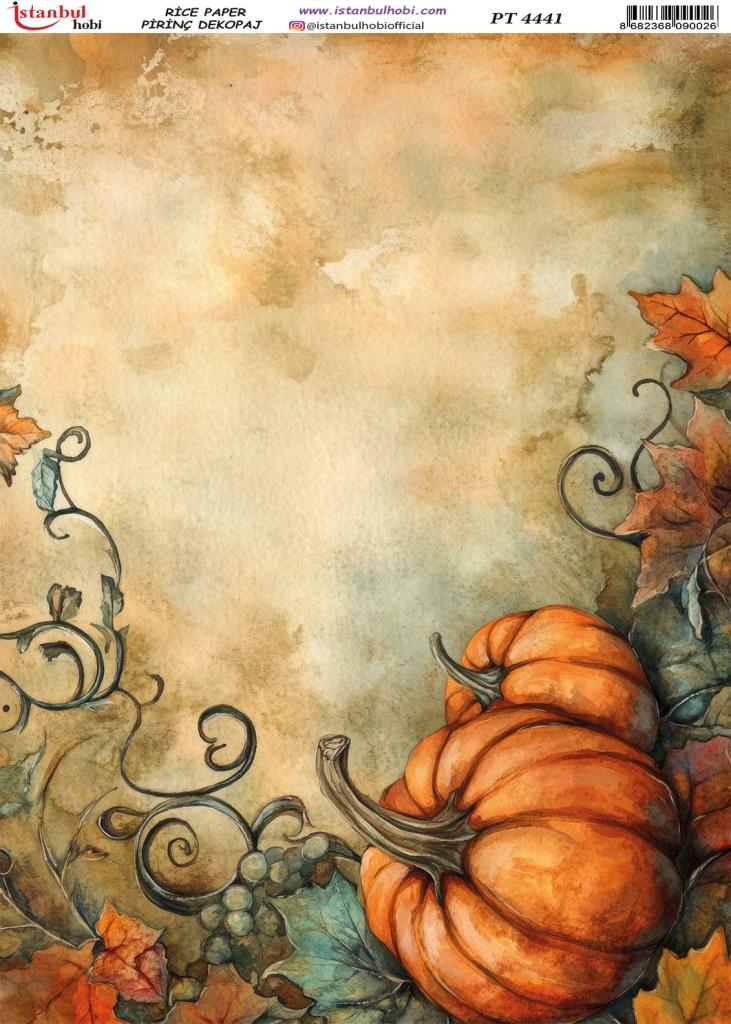 Pirinç Dekopaj Kağıdı 30x42cm PT-4441