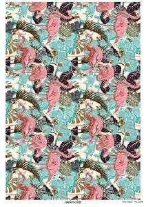 Lineart Pirinç Dekopaj Kağıdı Model - 2199