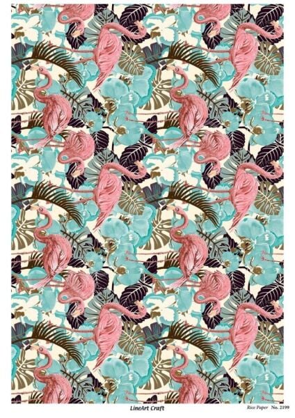 Lineart Pirinç Dekopaj Kağıdı Model - 2199