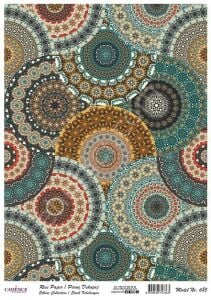 Cadence Pirinç Dekopaj Kağıdı Model - 685