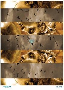 Diamond Pirinç Dekopaj Kağıdı - 3095