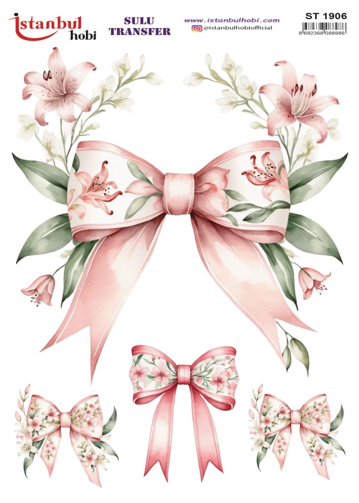 Sulu Transfer Kağıdı 25x35cm ST-1906