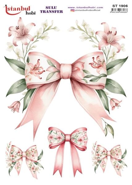 Sulu Transfer Kağıdı 25x35cm ST-1906