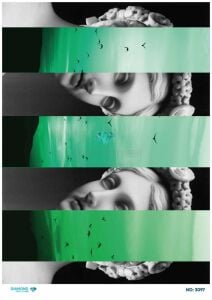 Diamond Pirinç Dekopaj Kağıdı - 3097