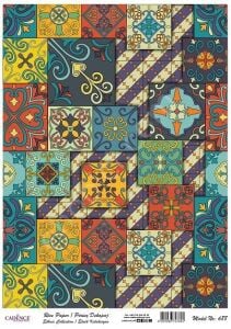 Cadence Pirinç Dekopaj Kağıdı Model - 688