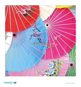 Diamond Pirinç Dekopaj Kağıdı - 676 - 30x30