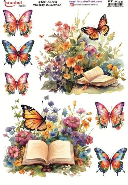 Pirinç Dekopaj Kağıdı 30x42cm PT-2055