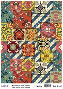 Cadence Pirinç Dekopaj Kağıdı Model - 689