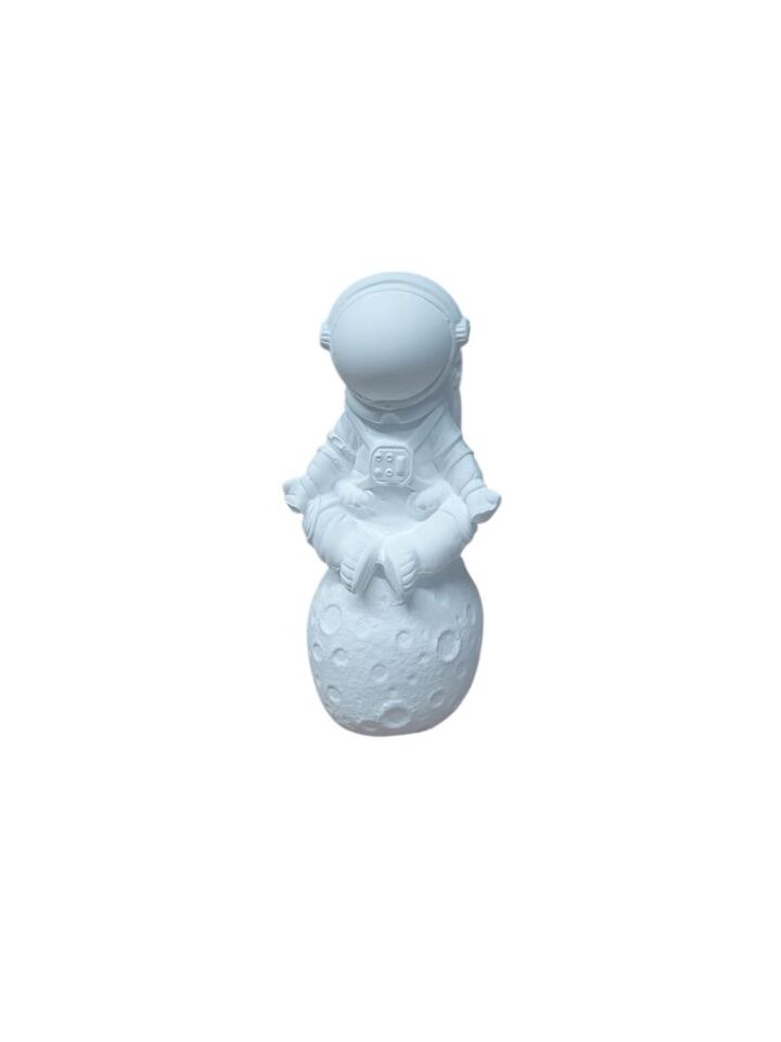 Aya Oturan Astronot 8x4cm