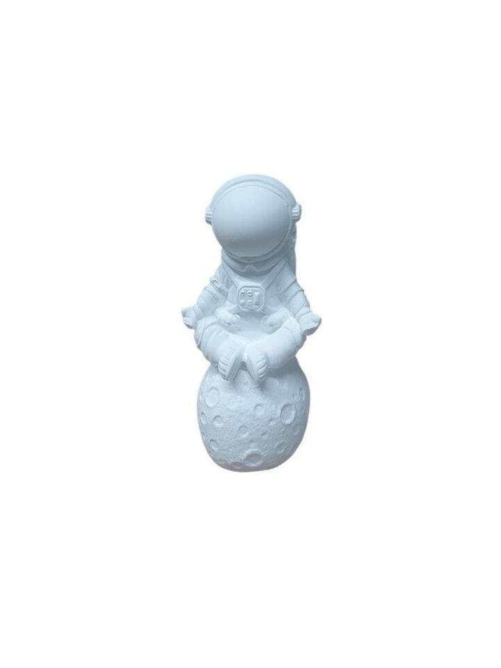 Aya Oturan Astronot 8x4cm